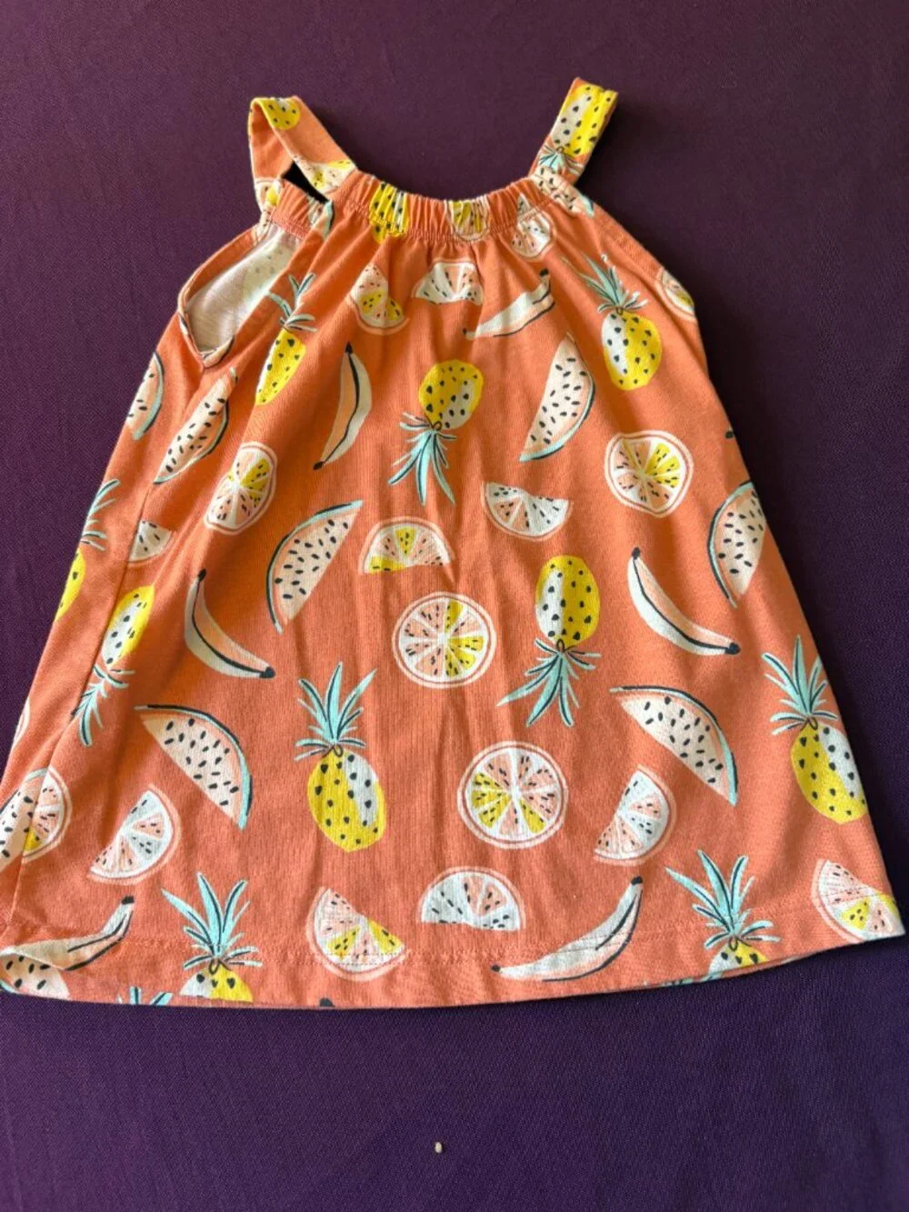 Carter's Girls Summer Clothing Bundle Size 6 6X Shorts Tanks Tropical 6 Pieces